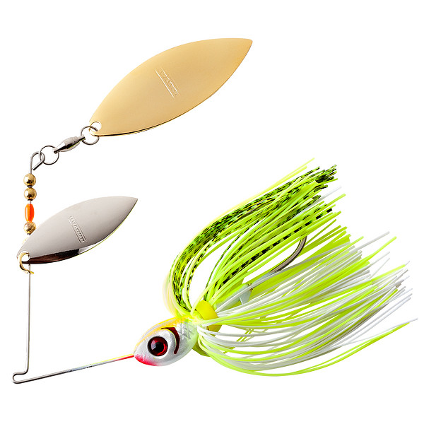 Booyah Blade Double Willow Chartreuse White Shad 14g