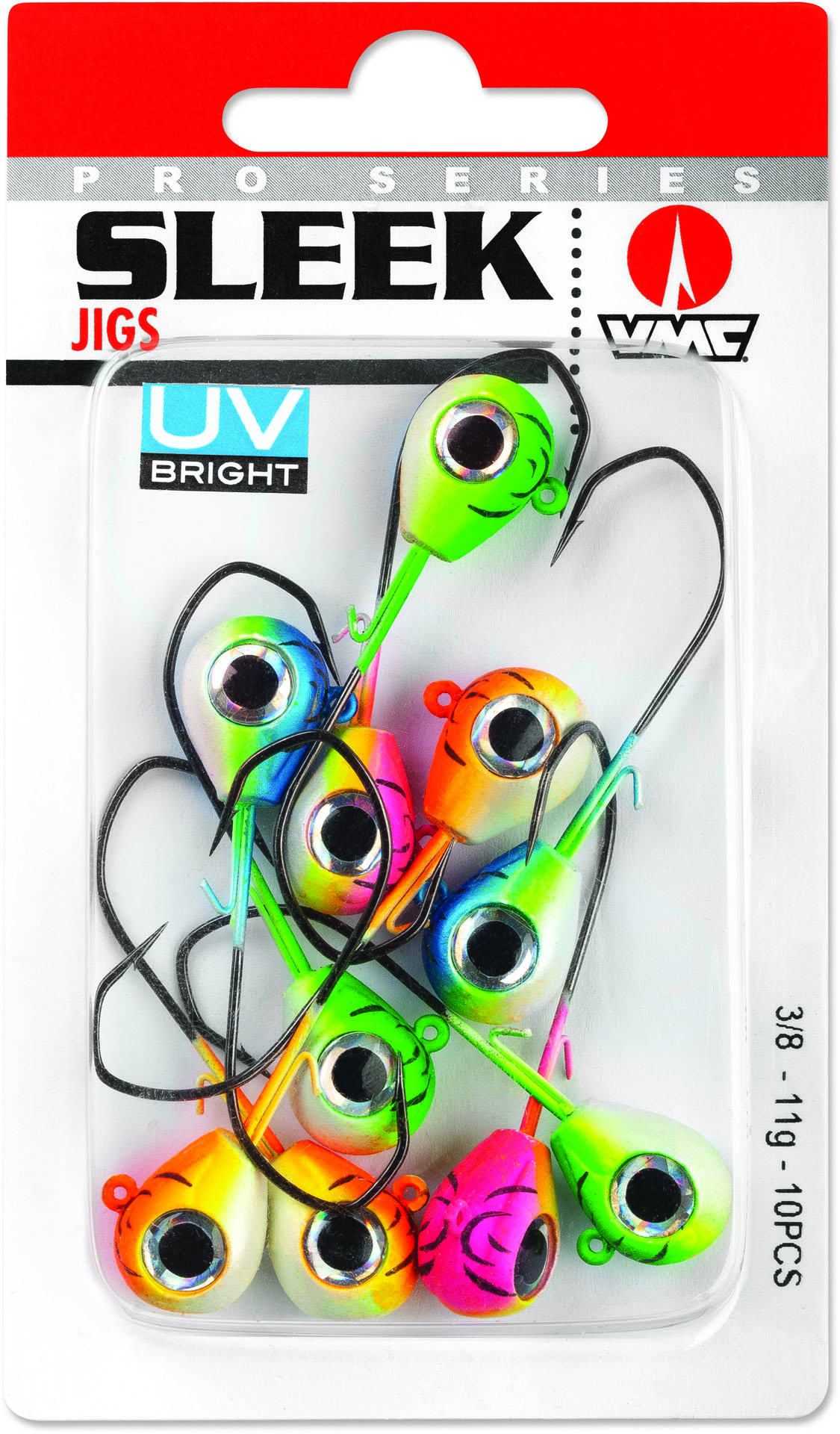 VMC Sleek Jigheads UV 7g (10 Stuks)