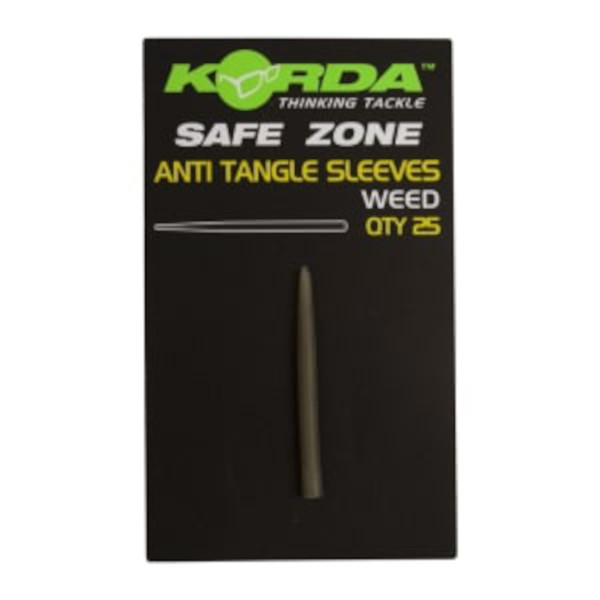 Korda Safe Zone Anti Tangle Sleeves 'Weed' (25 stuks)