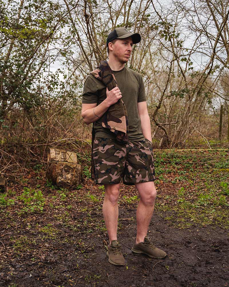 Fox Black/Camo LW Swim Shorts Zwembroek