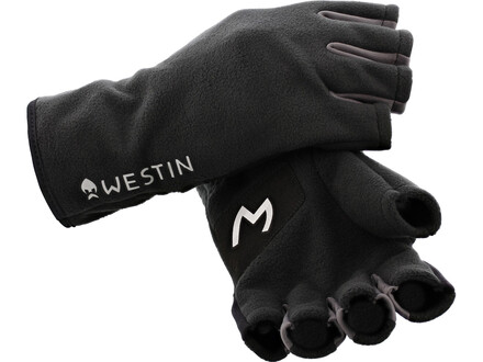 Westin HLF Fleece Gloves Carbon Black Vishandschoenen