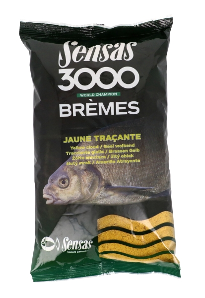 Sensas 3000 Lokvoer Breme Jaune Tracante (1kg)