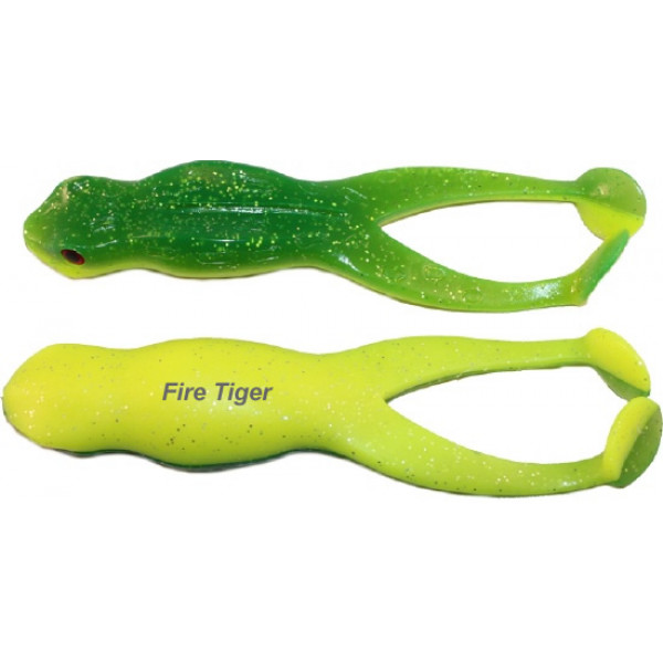 Tournament Baits Frog 7" 50g (2 pack) Fire Tiger