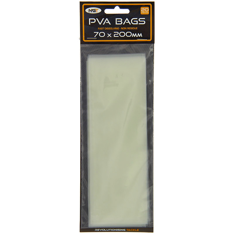 Ultimate Carp Tacklebox, bomvol met top karpermateriaal - NGT PVA Bags 70 x 200mm