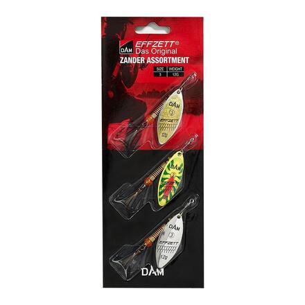 Effzett Spinner Assortiment Zander #3 (12g) (3 stuks)