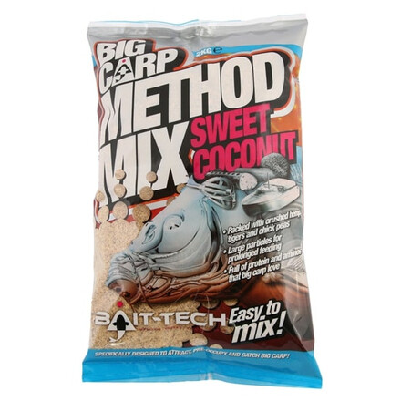 Bait-Tech Big Carp Method Mix Sweet Coconut 2kg