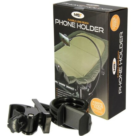 NGT Phone Holder With Chair Adaptor And Flexi Arm