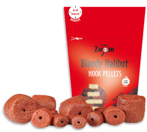 Carp Zoom Strawberry Halibut Hook Pellets 150g