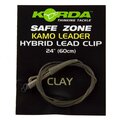 Korda Kamo Leaders Hybrid Lead Clip - Clay Brown (1m)