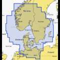 Navionics+ Kaarten SD/MSD Card - Skagerrak & Kattegat