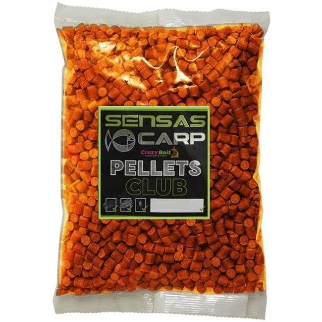 Sensas Pellets Club Strawberry (1kg)