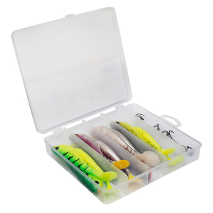 Berkley Pulse Shad Box With Jigheads 11cm (16 stuks)