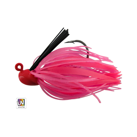 Jenzi Skirt.Wdl Jig-Head 10g Pink-Red