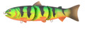 Spro BBZ-1 UV Slow Sinking Swimbait - Firetiger