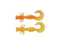 Berkley Powerbait Power Curly 55mm (10 Stuks) - Fluorescent Orange/Sunshine Yellow