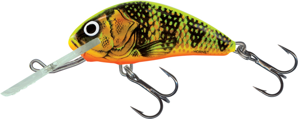 Salmo Hornet 5-6cm Sinking - Gold Fluo Perch