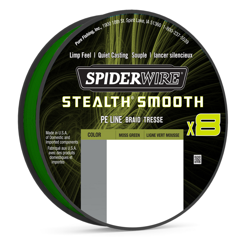SpiderWire Stealth Smooth 8 and Berkley FC Duo Spool