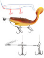 Dragon Big Shad Screw Stinger met Pinnen en Dreggen