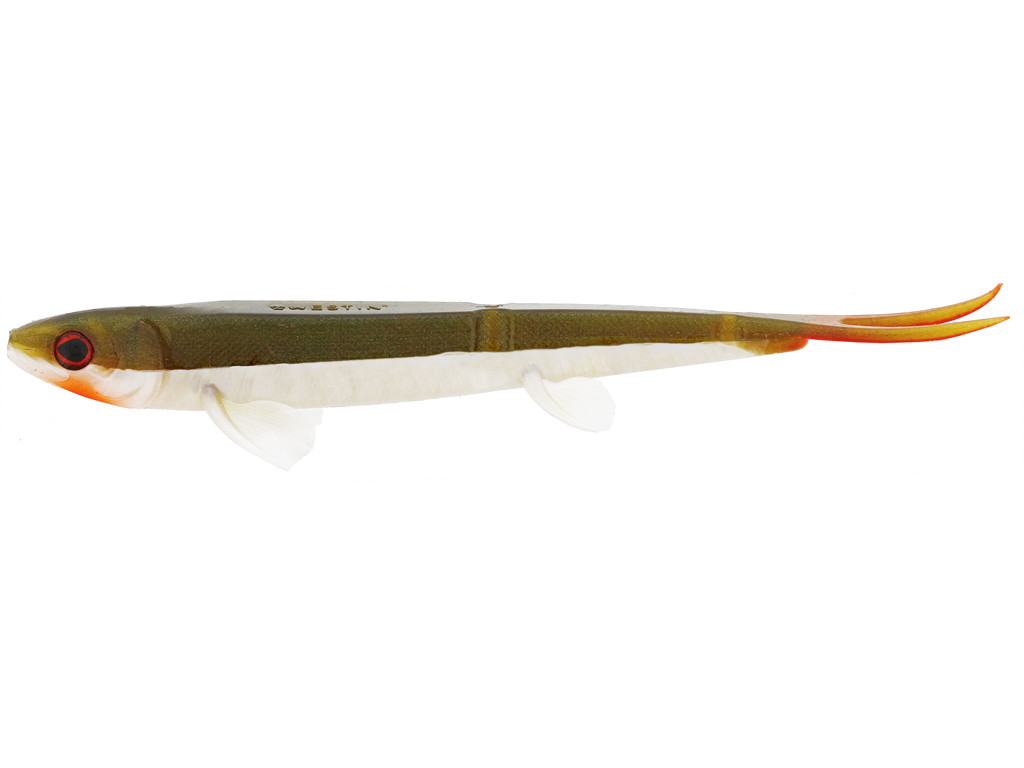 Westin Twinteez Pelagic Bass Orange V-Tail Shad 20cm 30g (2 Stuks)
