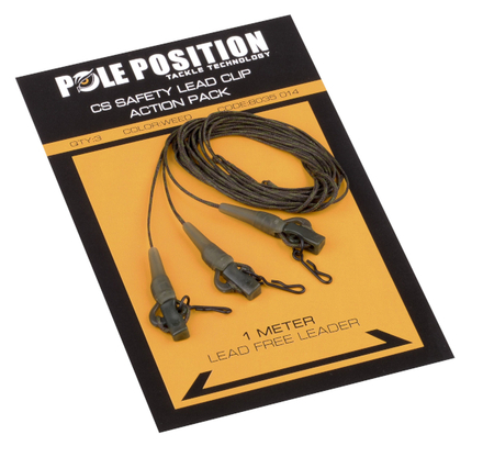 Pole Position CS Leadclip + Leader Action Pack (3pcs)