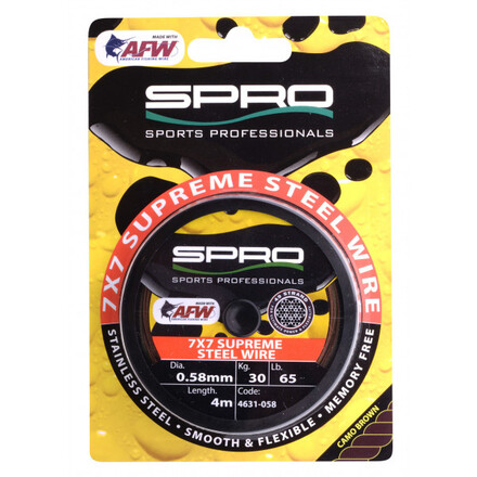 Spro 7x7 Supreme Steel Wire (4m)