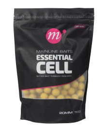Mainline Shelf Life Boilies Essential Cell 1kg 20mm
