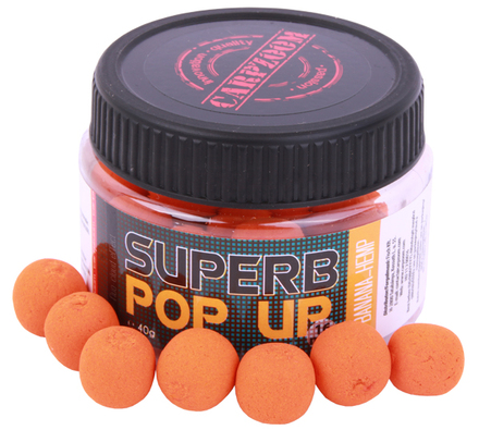 Carp Zoom Superb Pop Ups Banana-Hemp (16mm)