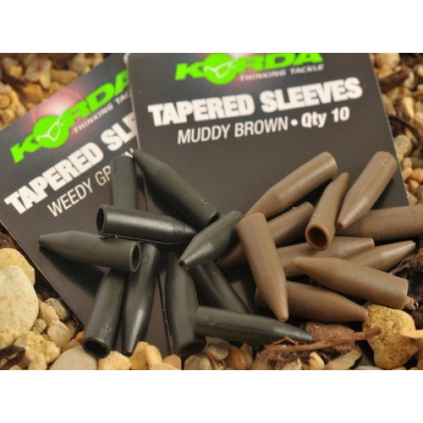 Korda Tapered Silicone Sleeves Weedy Green