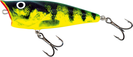 Salmo Pop Floating Oppervlakte Kunstaas Yellow Perch 6cm