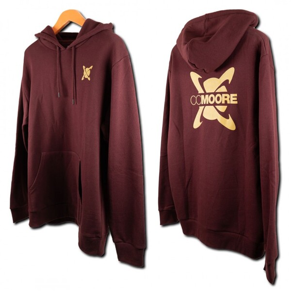 CC Moore Burgundy Hoodie Vistrui