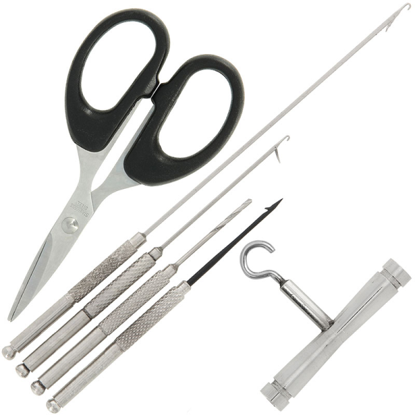 6-delige Baiting tool set Deluxe Stainless Steel