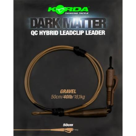 Korda Dark Matter Leader QC Hybrid Clip