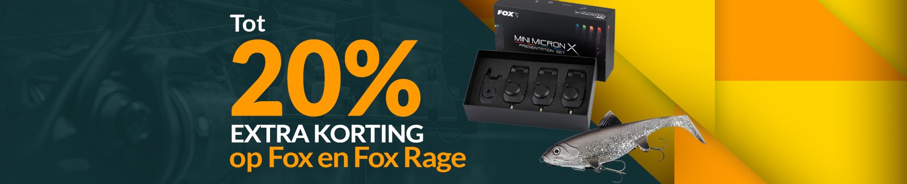 Category Top: Tot 20% Fox en Fox Rage