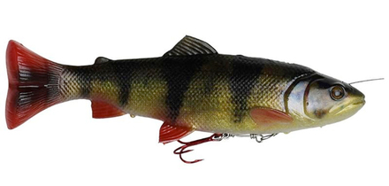 Savage Gear 4D Line Thru Pulsetail Trout SS 20cm Perch (102g)