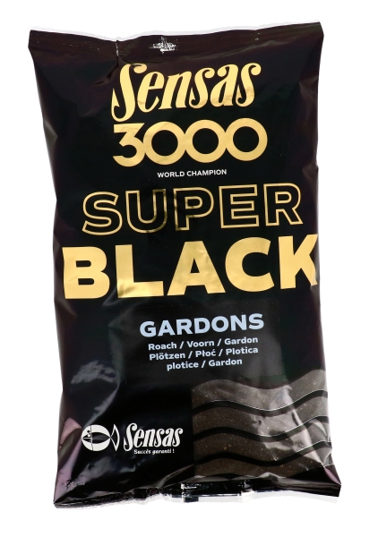 Sensas 3000 Lokvoert Super Black 'Roach' (1kg)