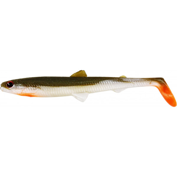 Westin BullTeez Shadtail Bass Orange 9,5cm (7g) (2 stuks)