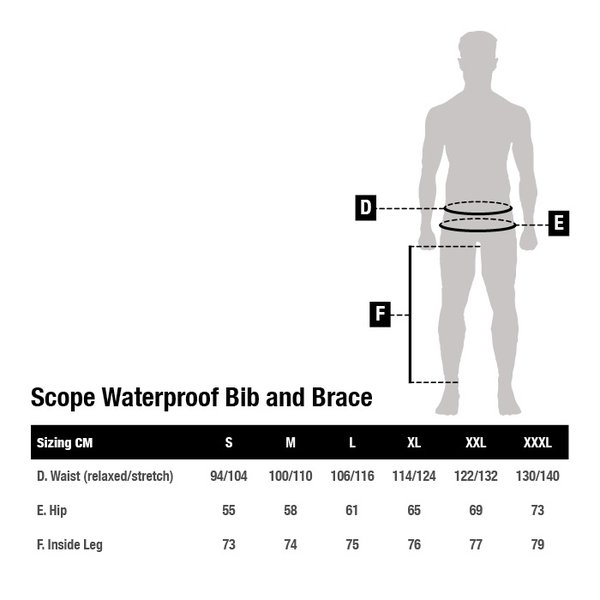 Nash Scope Waterproof Bib and Brace Visbroek