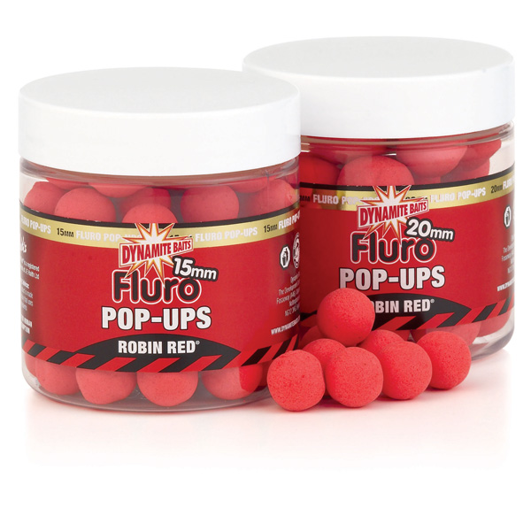 Dynamite Fluro Pop-ups 20mm 'Robin Red'