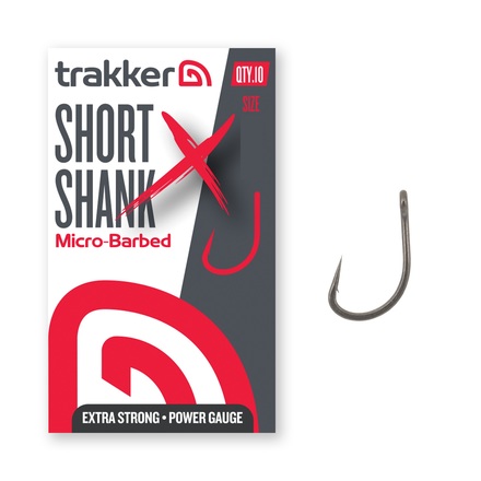 Trakker Short Shank XS Hooks Micro Barbed (10pcs)