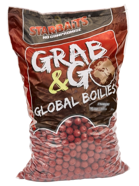 Starbaits G&G Global Strawberry Jam Boilies (10kg)