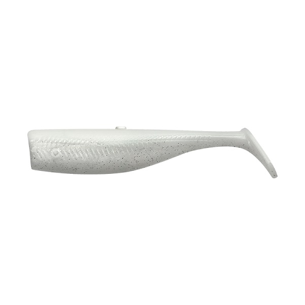 Savage Gear Savage Minnow Tail - White Pearl Silver