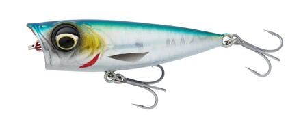 Savage Gear Micro Popper Oppervlakte Kunstaas Blue Green 4.3cm (3g)