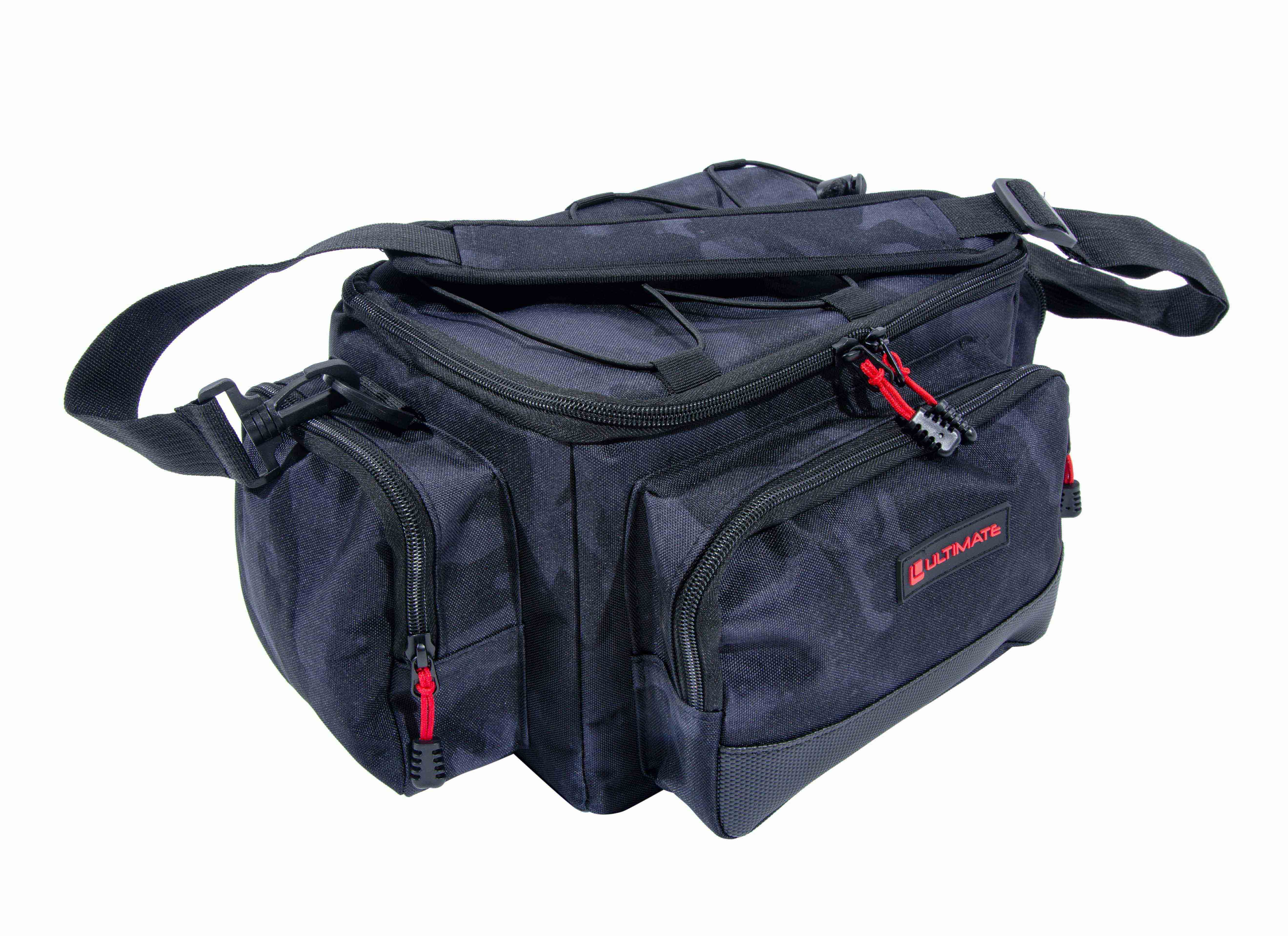 Ultimate Dark Camo Shoulderbag (Incl. 4 Tackleboxen)