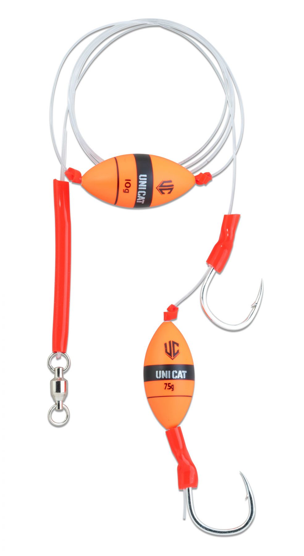 Uni Cat Smelly Bait Gripper Meerval Rig 160cm (9/0) (48,4kg)