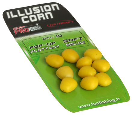 Fun Fishing Illusion Corn White (10 stuks)