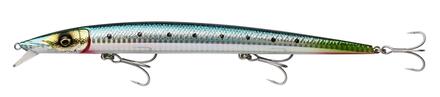 Savage Gear Barra Jerk Drijvend Zeevis Kunstaas Sardine 21cm (34g)