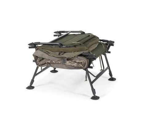 Nash Indulgence HD40 Sleep System 8 Legs Camo Stretcher (Incl. Dekbed)