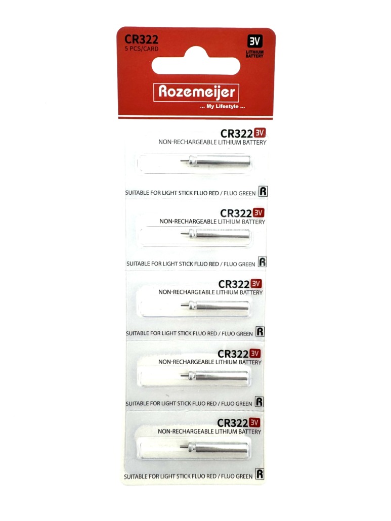 Rozemeijer CR322 Lithium Light Stick Battery Pack (5pcs) (niet oplaadbaar)