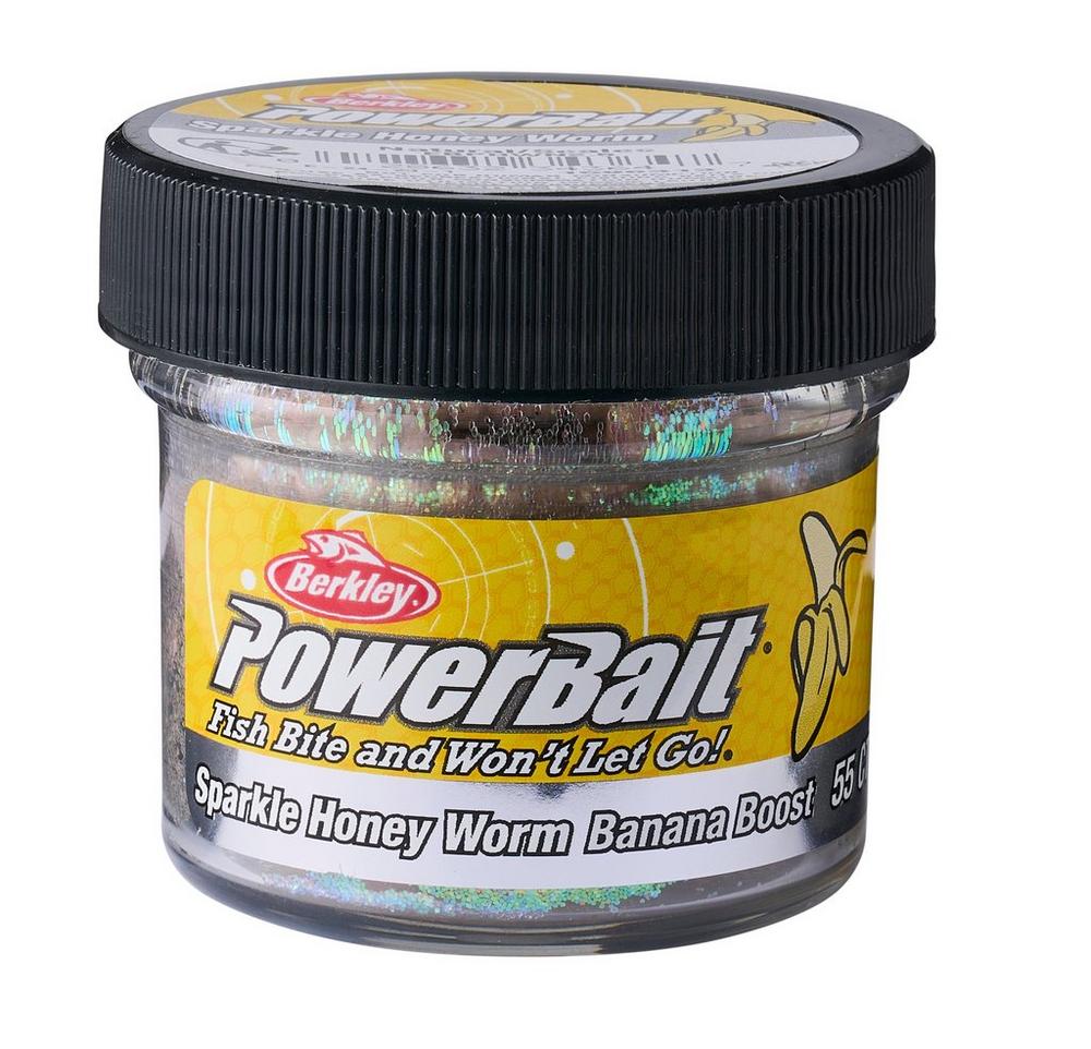 Berkley Powerbait Power Scales Honey Worm Forel Kunstaas 2.5cm (55 Stuks) - Natural/Scales
