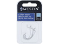 Westin Magic Minnow Weedless Jig Widegap Hook Silver 5pcs